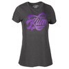 Charcoal- Metallic Purple